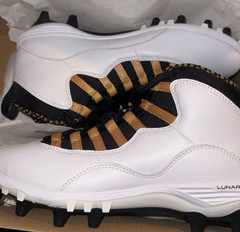 brand new item in your image is a pair of Air Jordan 10 TD Mid Football Cleats