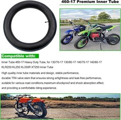460-17 Inner Tube 130/80-17 Motorcycle Heavy Duty Tire Inner Tube for 130/70-17