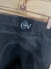 Ovation Riding Pants Breech Women 36R Black Equestrian