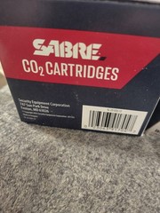 Sabre Co2 Cartridges 12g 2 25 Packs (50 In All)