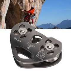 Climbing Pulley Portable Lightweight Ideal For Rock Climbing Aluminum Popular