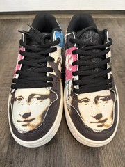 DC Men’s Manteca 4 Low Skate Shoe US size 10 Andy Warhol Multicolor