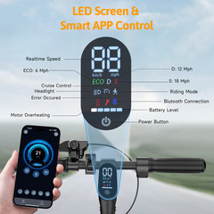 iScooter i9MAX Electric Scooter 21MPH 10Ah Latest Upgrades Foldable E-scooter
