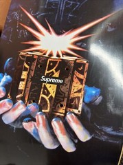Supreme SS18 Hellraiser Skateboard Deck Black/Multicolor Box Logo Pinhead 8.5 “