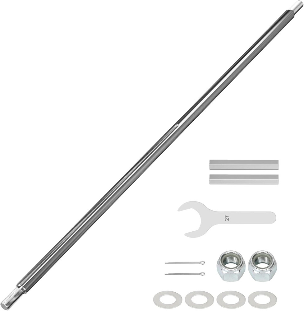 Heavy Duty 44in Go Kart Live Axle Kit 1in Diameter Steel ATV Buggy Quad Tool