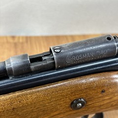 Crosman Model 140 Pellet Air Rifle .22 Caliber With Manual Not Working No Sight