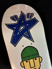 RARE NOS City Stars Skateboard Deck Pharrell Skateboard P Kareem Campbell QS