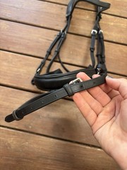 Artemis Infinity Dressage Bridle – Black, Full, EUC
