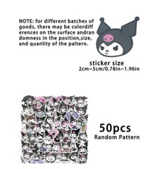 200Pcs Stickers Pack Cartoon Anime Cinnamoroll Hello Kitty My Melody Kuromi us