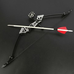 Mini Recurve Bow Arrows Set Target Paper Archery Practice Shooting Kids Toy Gift