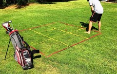 Chip Tac Toe Golf Game, Chipping and Putting Outdoor game