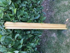 50X Archery Pine Wood Wooden Shafts 31.5in 8/8.5/9mm Traditional Handmade Arrows