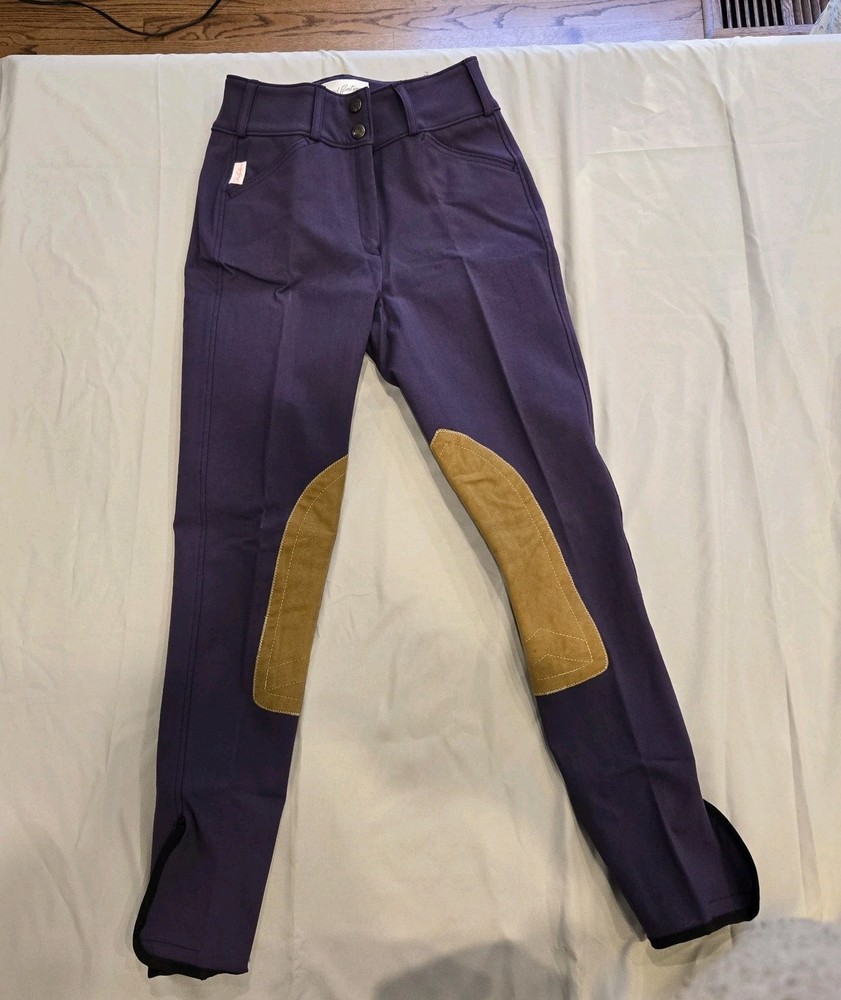 NWOT Tailored Sportsman Women’s Breeches Front Zip Size 24R