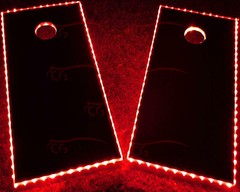 1 Set Cornhole LED Lights MIX & MATCH Corn Hole Bean Bag Board Edge Night Light