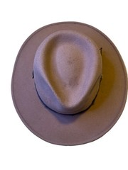 Stetson Mountain View Sz XL Wool Crushable Outdoor Hat Gently Used Tan