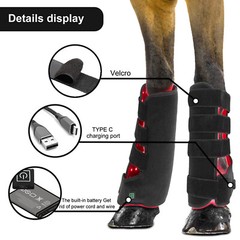 Red Light LED Therapy Leg Wrap for Horses