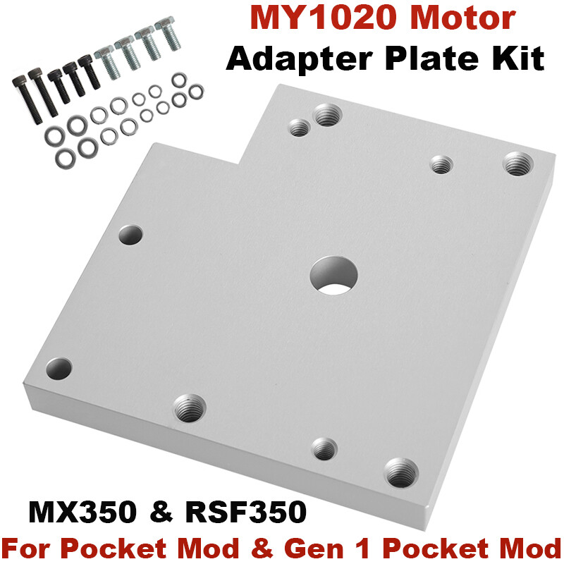 MY1020 Motor Adapter Plate Kit For Pocket Mod & Gen 1 Pocket Mod & MX350,RSF350