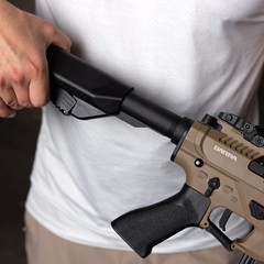 Barra Airguns 400E Full Auto Electric BB Gun Tan