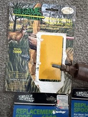 Game Tracker 1000 Unit Spooled Up Plus 2 Additional Spools- New Old Stock