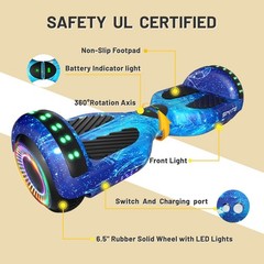 Commugo All Terrain Self-Balancing Scooter Bluetooth Speaker Hoverboard UL 2272