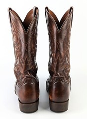 Dan Post Milwaukee Men’s Embroidered Brown Western/Cowboy Boots [size 8.5 D]
