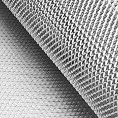 AggAuto Universal Car Grill Mesh 40″x13″ – Aluminum Alloy 36mm Rhombus