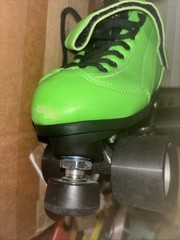 Roller Derby Elite Stomp5 Roller Skates Speed Men’s 4 Women’s 5 Neon LIME Green