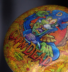 Discraft ESP Buzzz 180g Cap N Dead SuperColor Full Foil Rare Midrange