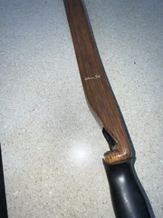 62” Black Widow PLIII Autumn Oak 54# @27”