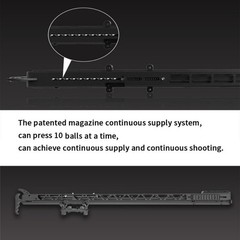 Rapid Bow Archery Launcher Compound Bow Set Shooter Steel Ball Hunting Shooting