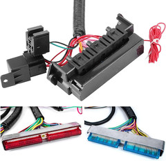 Standalone Wiring Harness, 4L60E DBC, Red/Blue PCM, Compatible with 1997-2006 GM