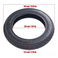 12 Inch Tubeless Tyre 12 1/2×2 1/4 (57-203) Vacuum Tire For Bicycle Folding Bike