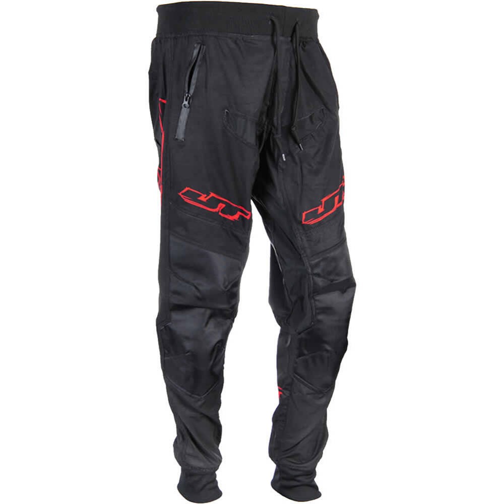 JT Pro Jogger Pants – Black / Grunge Red – Medium (30-32)