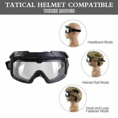 Mens Tactical Safety Goggles Anti Fog Army Protection Military Airsoft Goggles