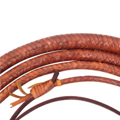 Kangaroo Hide Leather BULL WHIP 04 Feet Long 16 Plaits Indiana Jones Bullwhip