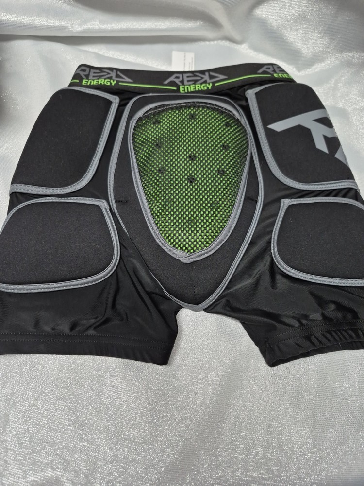 REKD Performance Protection Energy Impact Shorts Sze XS Multi-Sport RKD680 Black