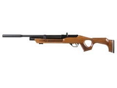 Hatsan Flash Wood QE .25 Cal PCP Air Rifle with 150x Pellets and Targets Bundle