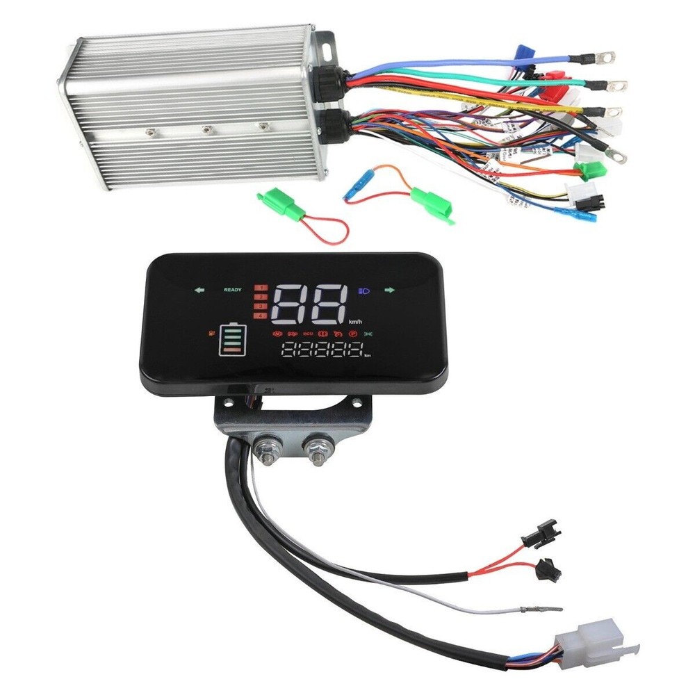 36V 48V 60V 72V 50A Brushless Motor Controller Display Meter E Bike Scooter ATV
