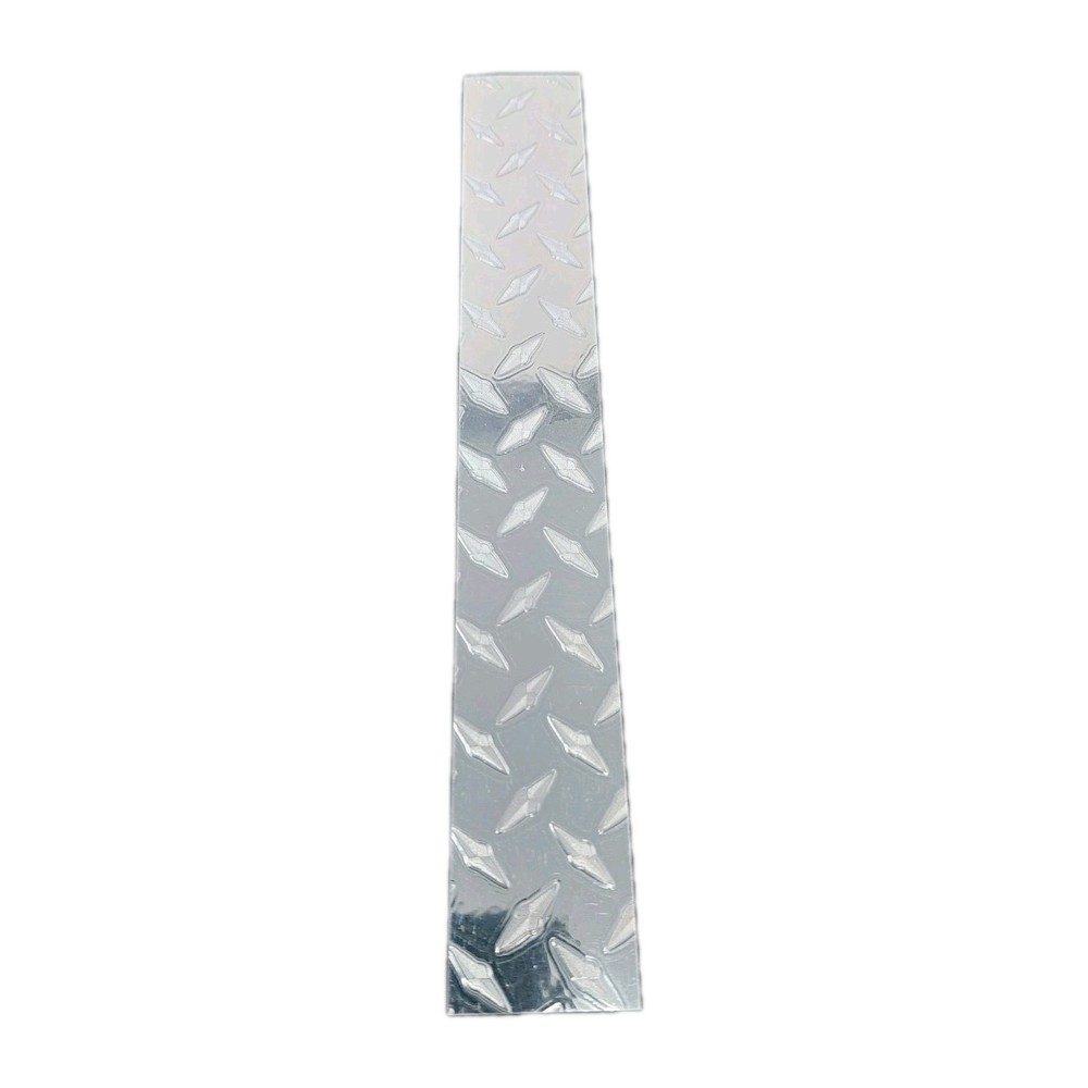 12 Pack 7″ Arrow Wraps: Diamond Plate Chrome Reflective: Vinyl Stickers: 1″ Wide