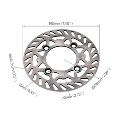 12»/14» /16» Rear Wheel Tire Rim Sprocket For Pit Dirt Trail Bike Motorcross