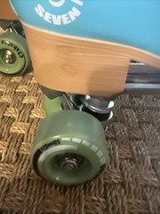 C SEVEN Adults Aquamarine Roller Skates (58MM83A) Size 8