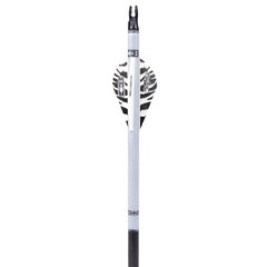 Quick Fletch – 6 Pack Blazer Vanes – White Tiger – Shrink Fletch – True Fletch