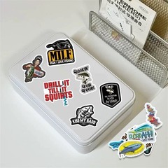 100 Fish Fishing Stickers Pack For Tackle Box Fishermen Dads Car Boat