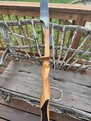 Vintage Damon Howatt Hunter Recurve Archery Bow AMO 62” 65# Right Handed Martin