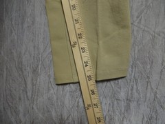 Ariat Heritage Front Zip Breeches 38R Tan Knee Patch Riding Pants Equestrian Men