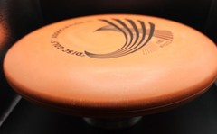VERY RARE 1983 Ben-Wal Kitty Hawk Soft Touch 1 stamp Orange Disc Golf 174g