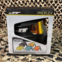 NEW Jt ProFlex Thermal Paintball Mask – Black/Black w/ Prizm 2.0 Hi-Def Lens