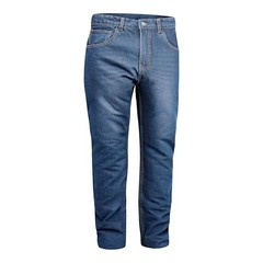 – Men Engineered Protective Jeans Aramid Lining 34W x 32L Light-blue