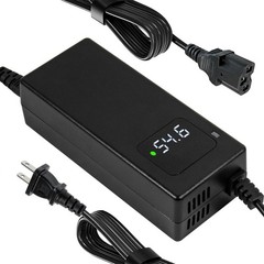 54.6V 2A Lithium Battery Charger for tuttio soleil01 48V 21AH Lithium Battery…