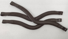 Set 7 x 1 Empty Channel Horse Leather Browband All Sizes & Shapes (6, 8, 10 MM)